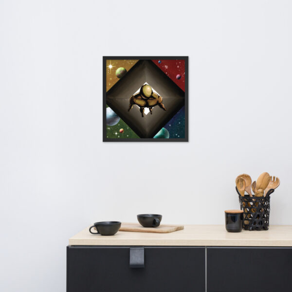 Multiverse Framed poster