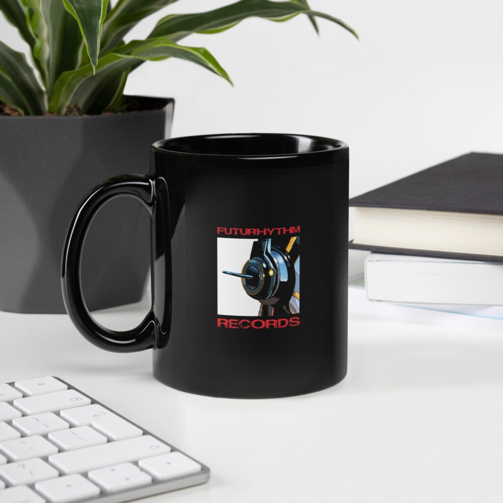 Axiona: Ascent From Entropy – Black Glossy Mug